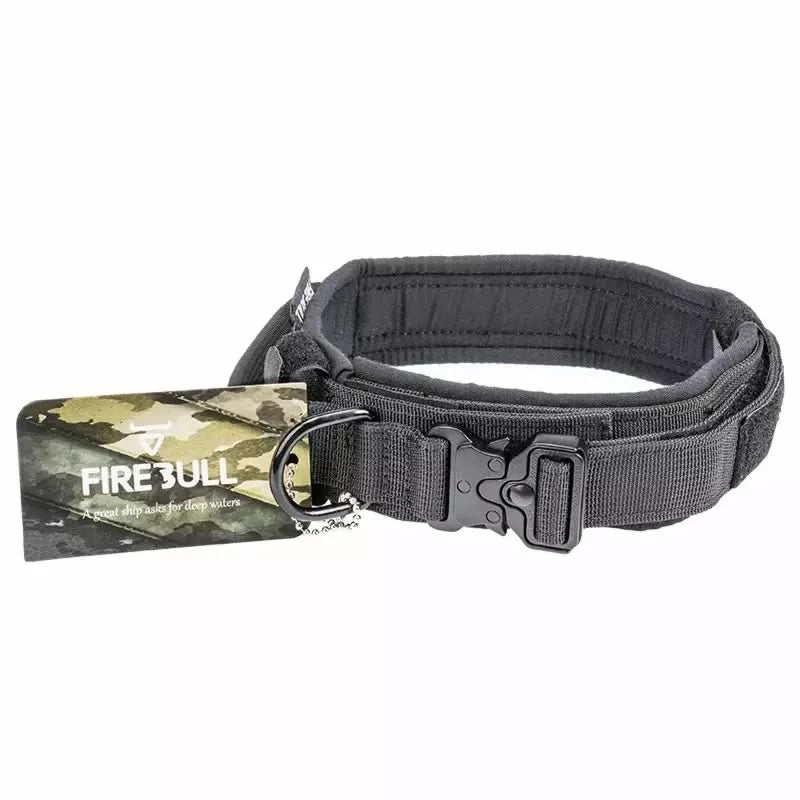 FireBull Field-Tested Tactical Leash and Collar Combo