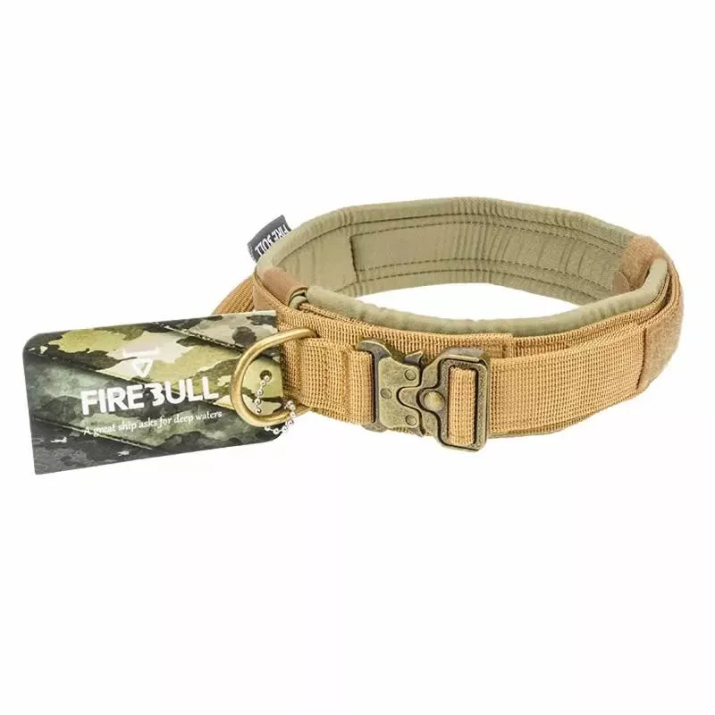 FireBull Field-Tested Tactical Leash and Collar Combo