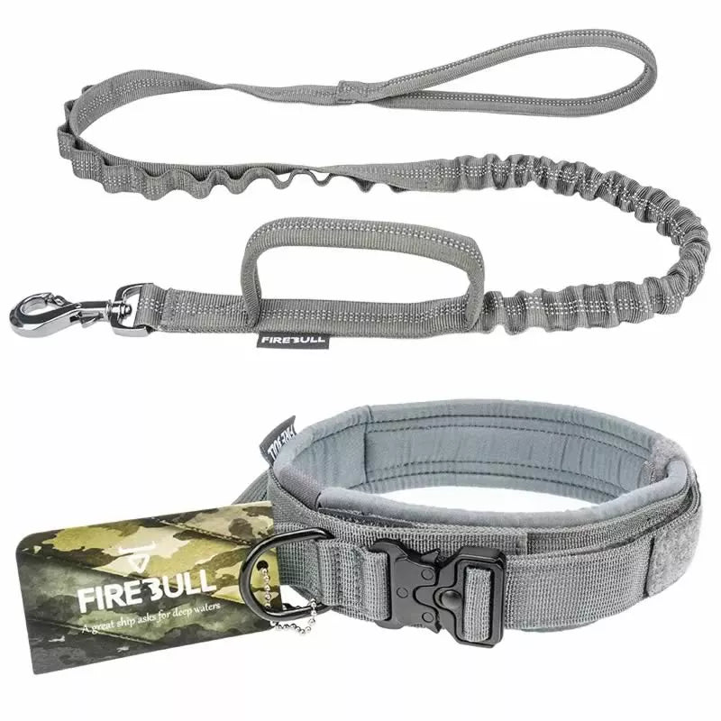 FireBull Field-Tested Tactical Leash and Collar Combo