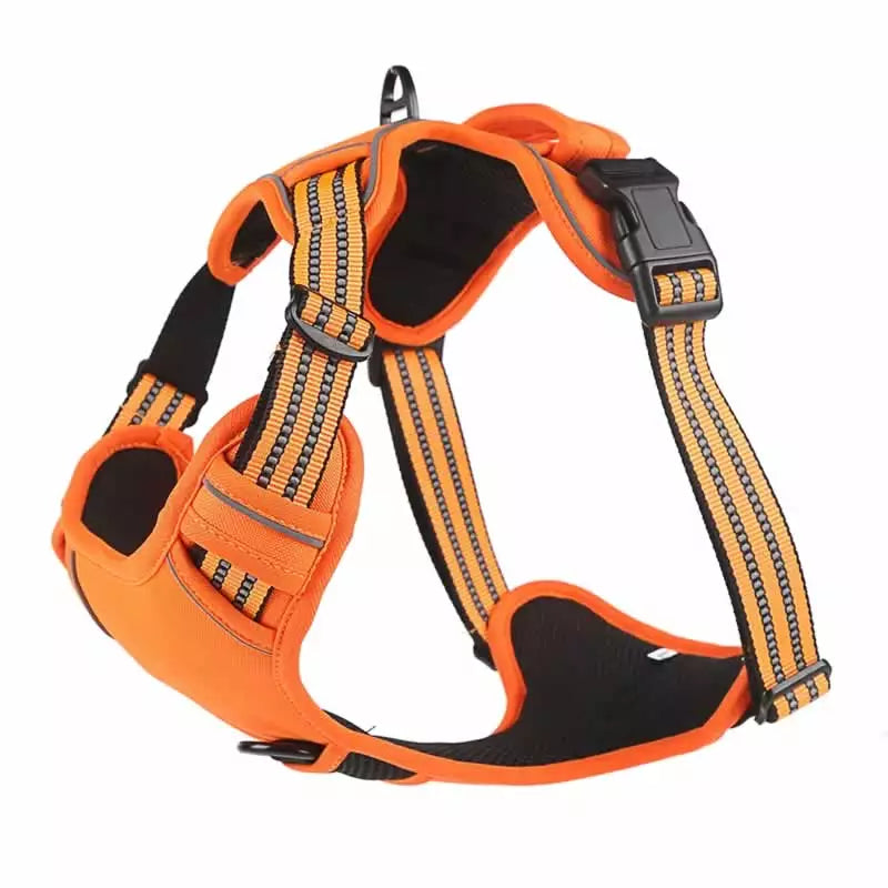 No-Pull Breathable Reflective Dog Harness (incl. Lifetime Warranty)