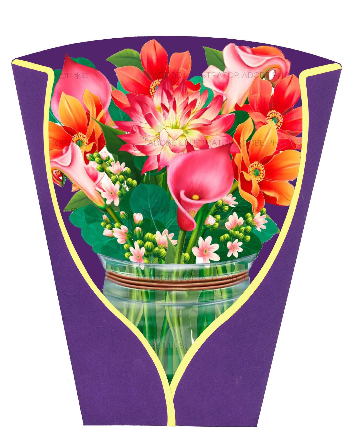 π₯ Buy 2 Get 10% Off π 3D Paper Bouquet Card, Pop-Up Flower Greeting Cards π Hot Gift
