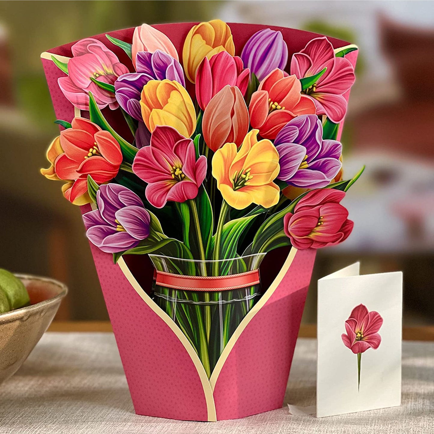 π₯ Buy 2 Get 10% Off π 3D Paper Bouquet Card, Pop-Up Flower Greeting Cards π Hot Gift