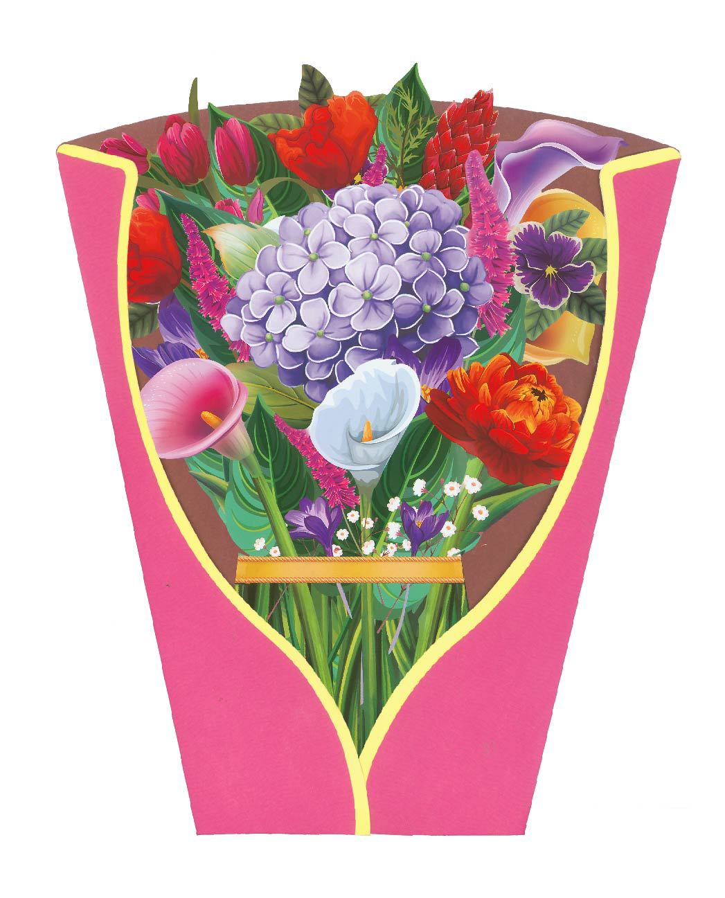 π₯ Buy 2 Get 10% Off π 3D Paper Bouquet Card, Pop-Up Flower Greeting Cards π Hot Gift