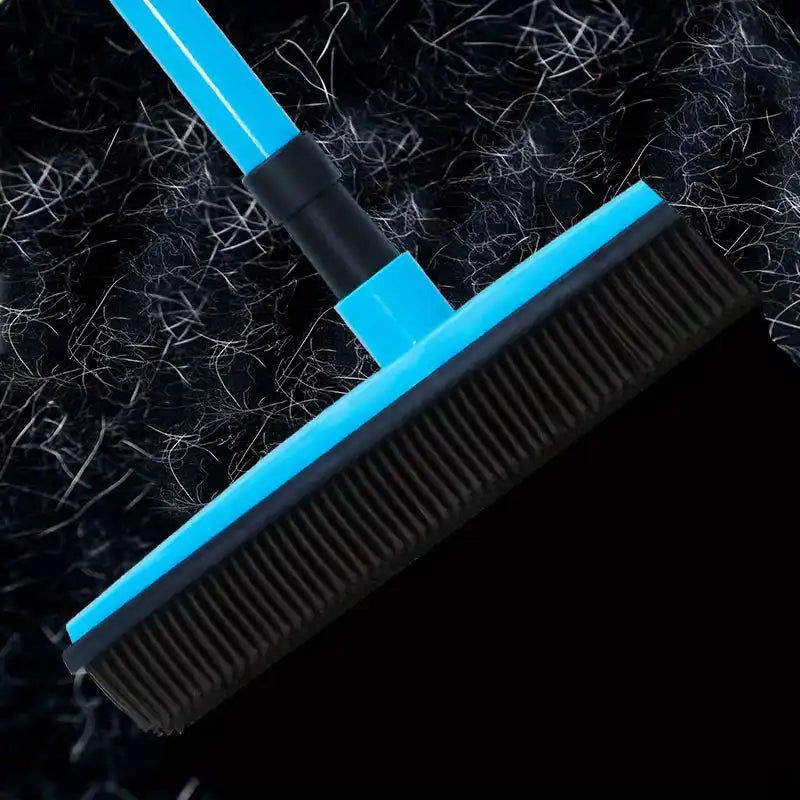 Pet Hair Rubber Brush – Adjustable, Multi-Surface Fur Removal Tool