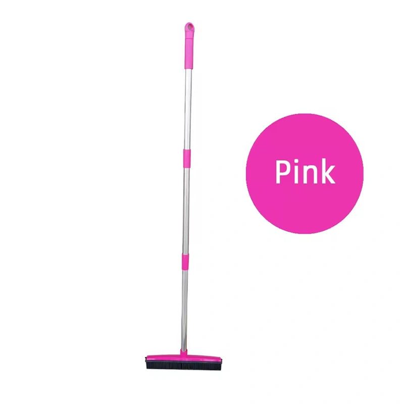 Pet Hair Rubber Brush – Adjustable, Multi-Surface Fur Removal Tool