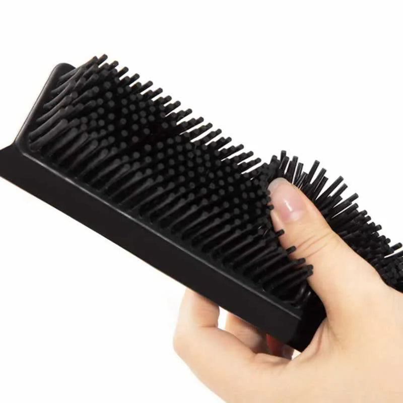 Pet Hair Rubber Brush – Adjustable, Multi-Surface Fur Removal Tool