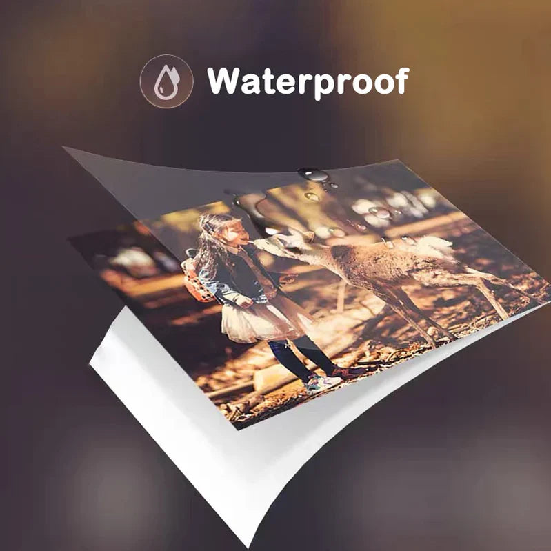 Portable Photo Paper (2x3”) - Sticker-Ready Prints for On-the-Go - 20/40 Sheets