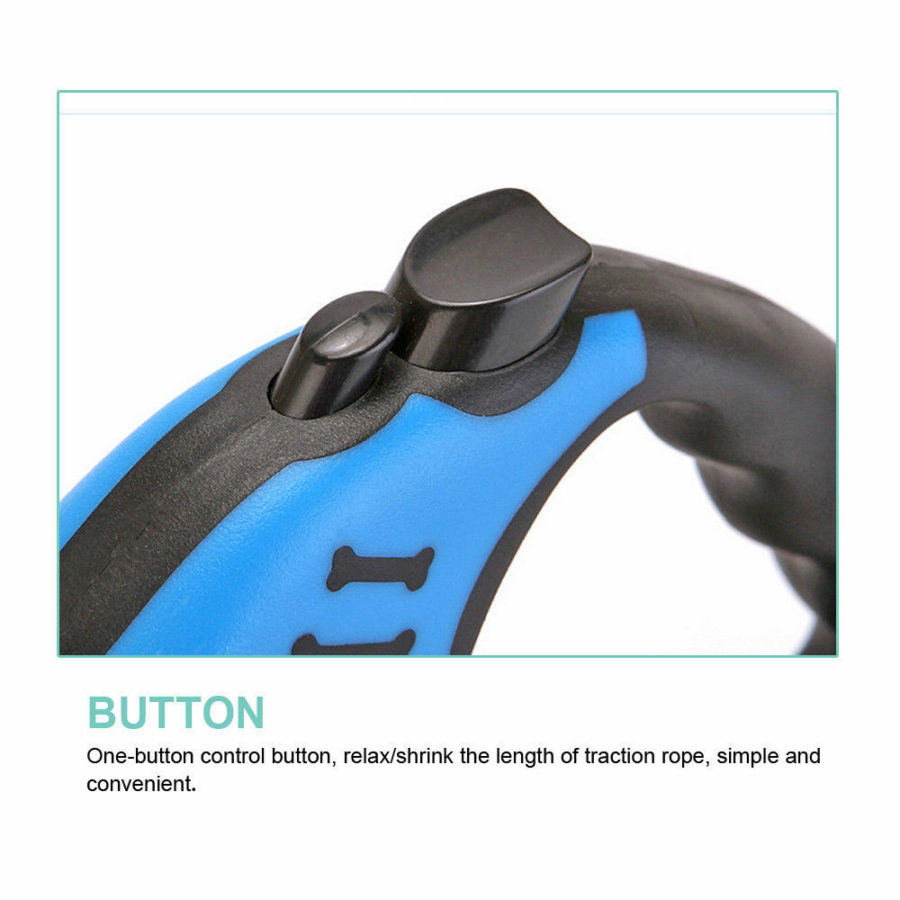 Smooth Glide Retractable Dog Leash
