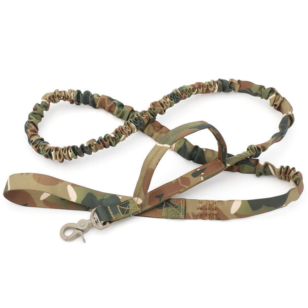 Tactical Double-Handle Heavy-Duty Dog Leash