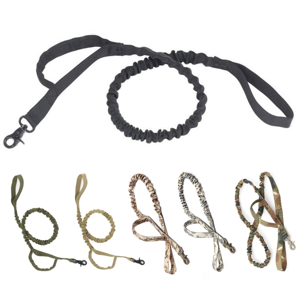 Tactical Double-Handle Heavy-Duty Dog Leash