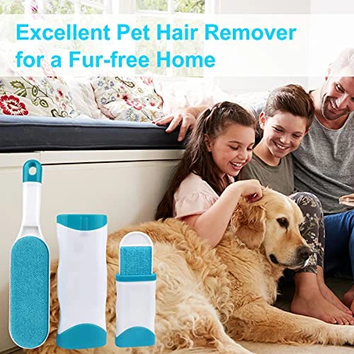 Two-Sized Lint and Pet Hair Brush