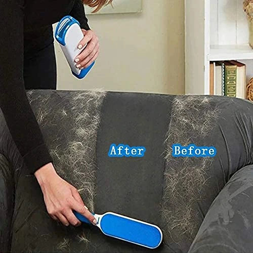 Two-Sized Lint and Pet Hair Brush