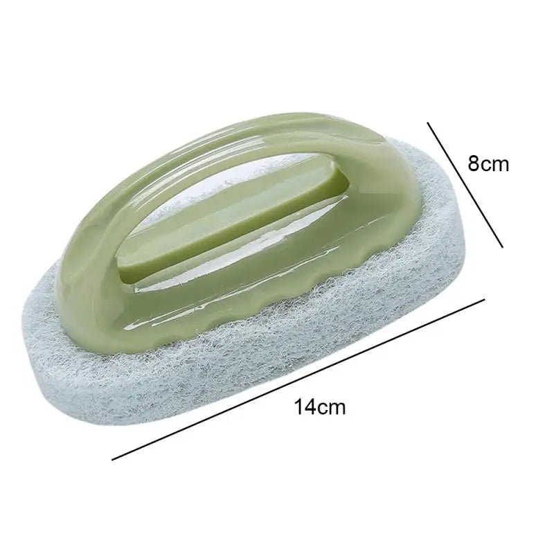 All-Purpose Bathroom and Kitchen Scrub Brush with Handle