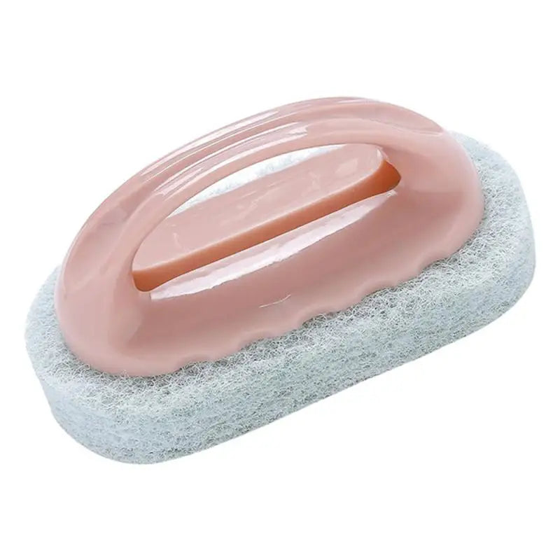 All-Purpose Bathroom and Kitchen Scrub Brush with Handle