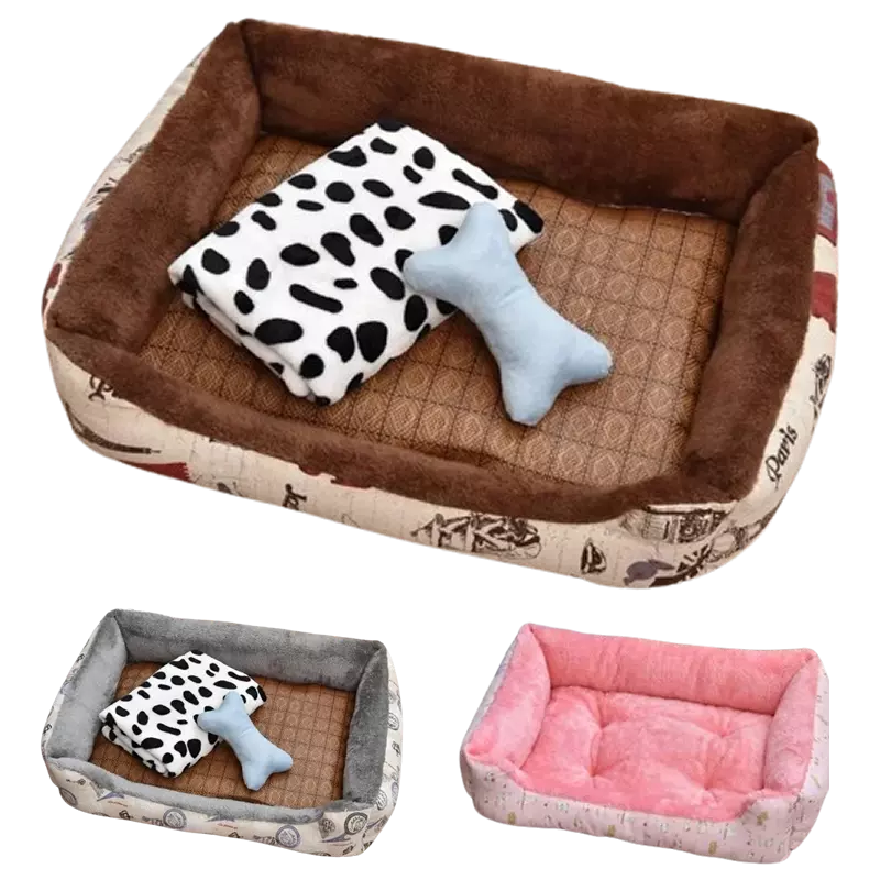 Cozy Haven Dog Bed in 3 Colors