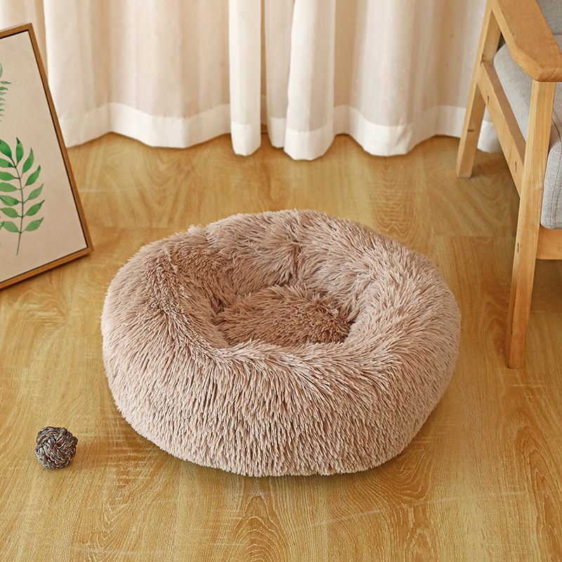 Cozy Plush Pet Cuddler Bed