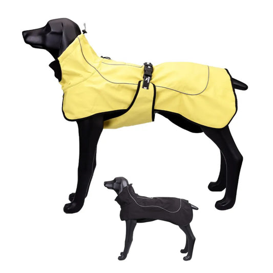 Dog Raincoat with Warm Lining