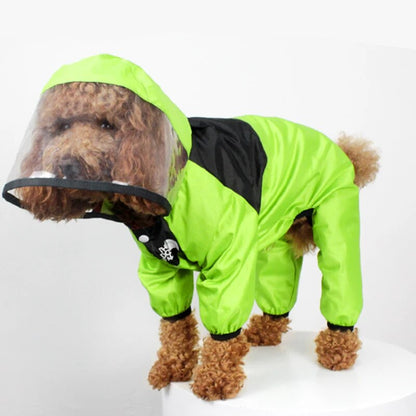 Waterproof Dog Raincoat - Pet Clothes for Wet Weather Protection