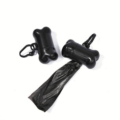 Eco-Friendly Dog Poop Bag Set with Dispenser & Leash Clip