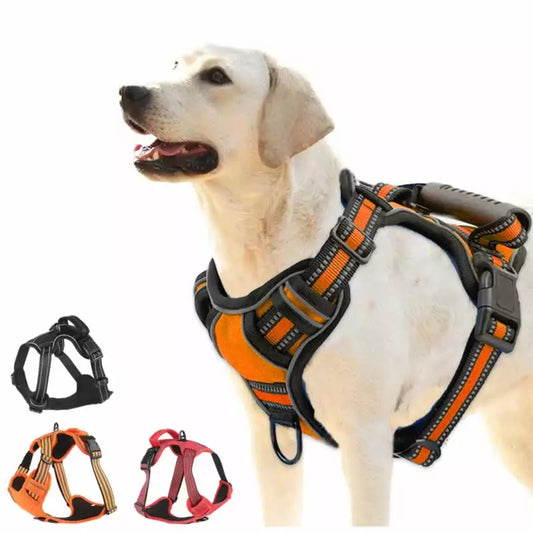 No-Pull Breathable Reflective Dog Harness (incl. Lifetime Warranty)