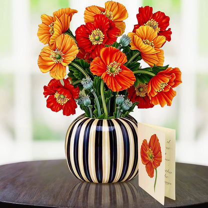 🔥 Buy 2 Get 10% Off 💐 3D Paper Bouquet Card, Pop-Up Flower Greeting Cards 🎁 Hot Gift