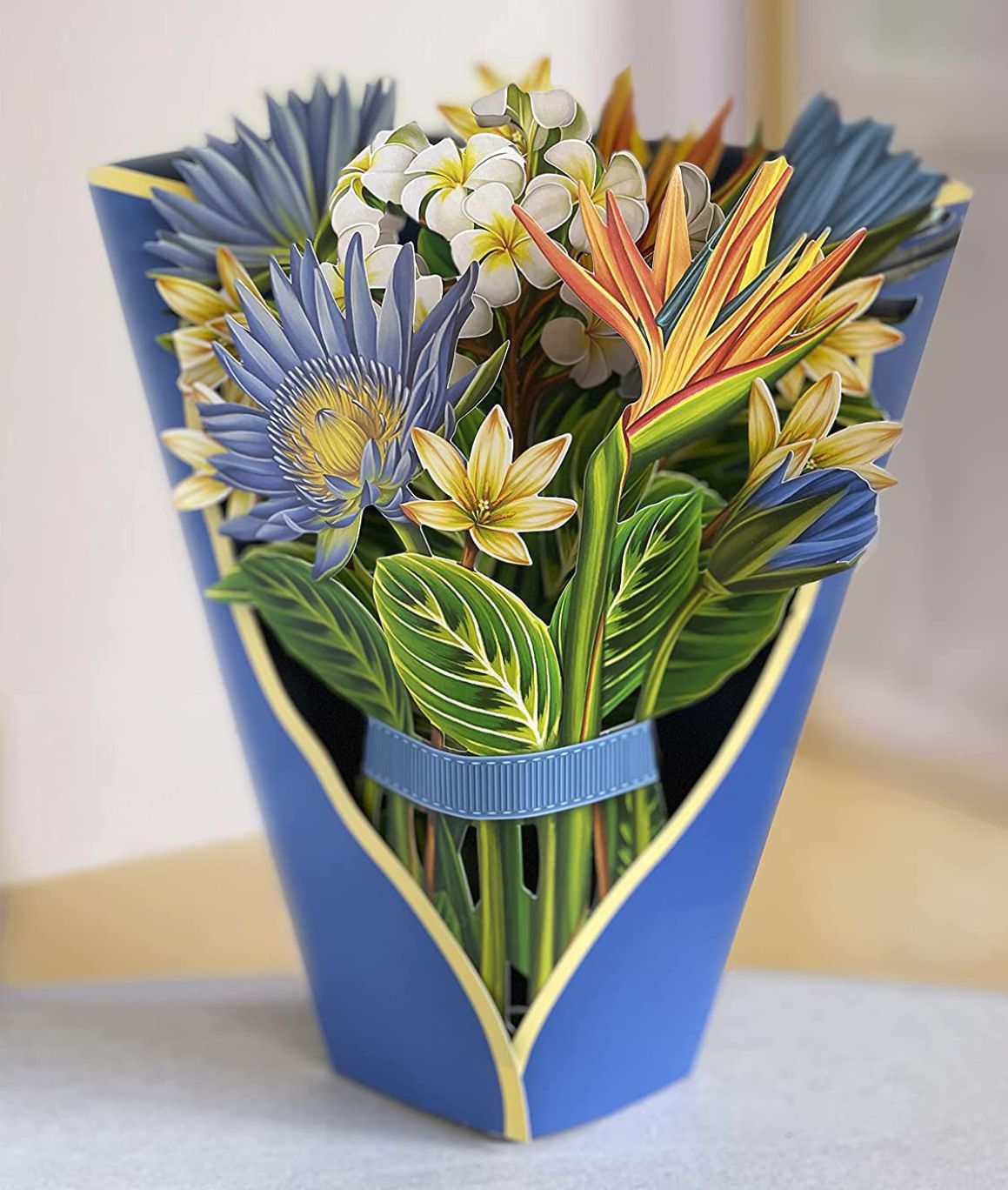 🔥 Buy 2 Get 10% Off 💐 3D Paper Bouquet Card, Pop-Up Flower Greeting Cards 🎁 Hot Gift