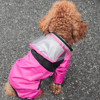 Waterproof Dog Raincoat - Pet Clothes for Wet Weather Protection