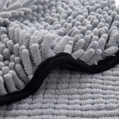 Quick-Dry Microfiber Cleaning Muddy Mitt