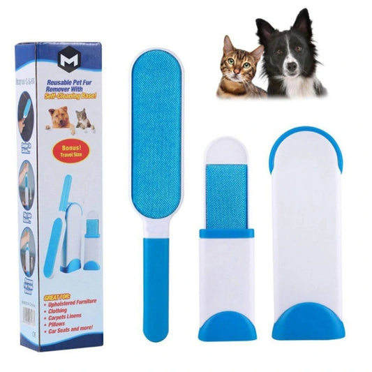 Two-Sized Lint and Pet Hair Brush